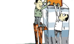 赤脚的漫画,行走江湖的赤子之心